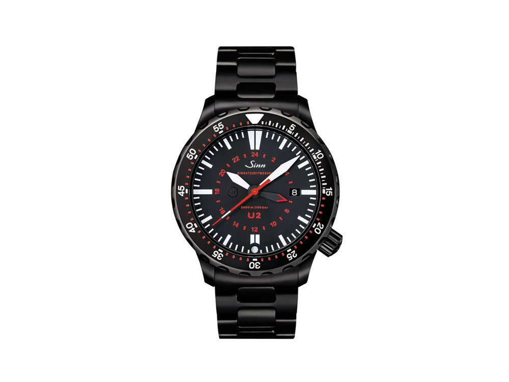 Reloj Diver Sinn U2 S, ETA 2893-2, 44mm, Sistema antivaho, 1020.020 MB74