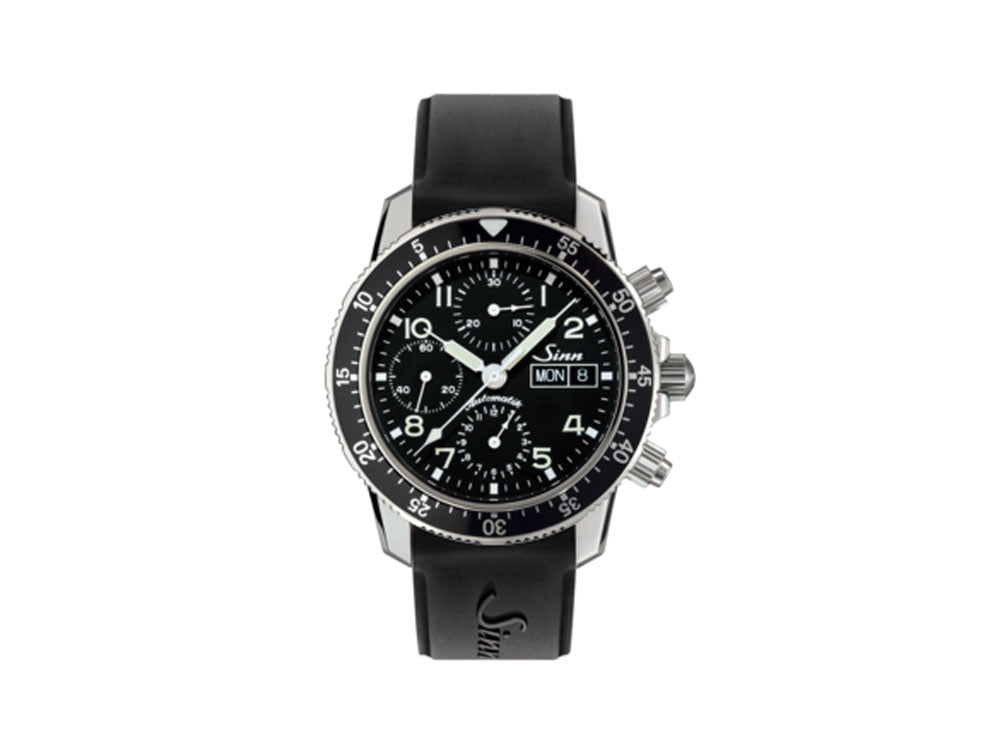 Reloj Automático Sinn 103 St Sa, Valjoux 7750, 41mm, Crono, Negro, 103.061 SI42