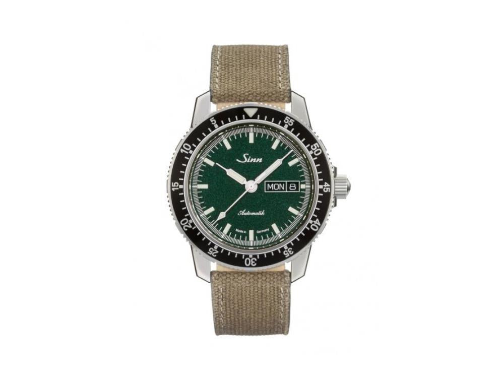 Reloj Automático Sinn 104 St Sa I MG, 41 mm, Verde,Textil, 104.0131 LB221