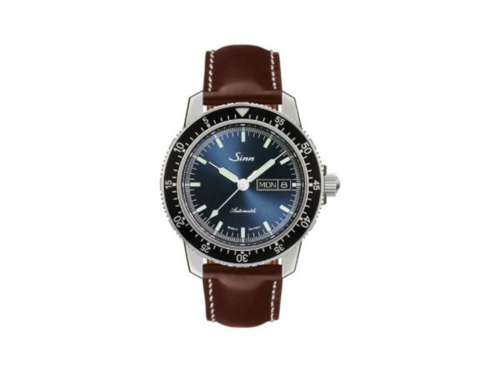 Reloj Automático Sinn 104 St Sa I B, 41 mm, Azul, Correa de piel, 104.013 LB21