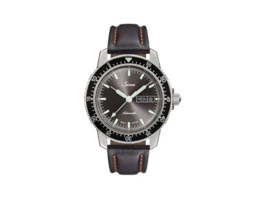 Reloj Automático Sinn 104 St Sa I A, SW 220-1, 41mm, Negro, Piel, 104.014 LB126