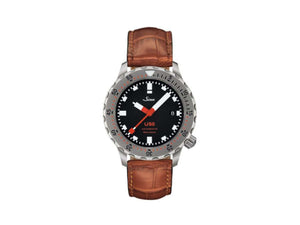 Reloj Automático Sinn U50, 41 mm, 50 atm, Acero submarino, Negro, 1050.010 LB14