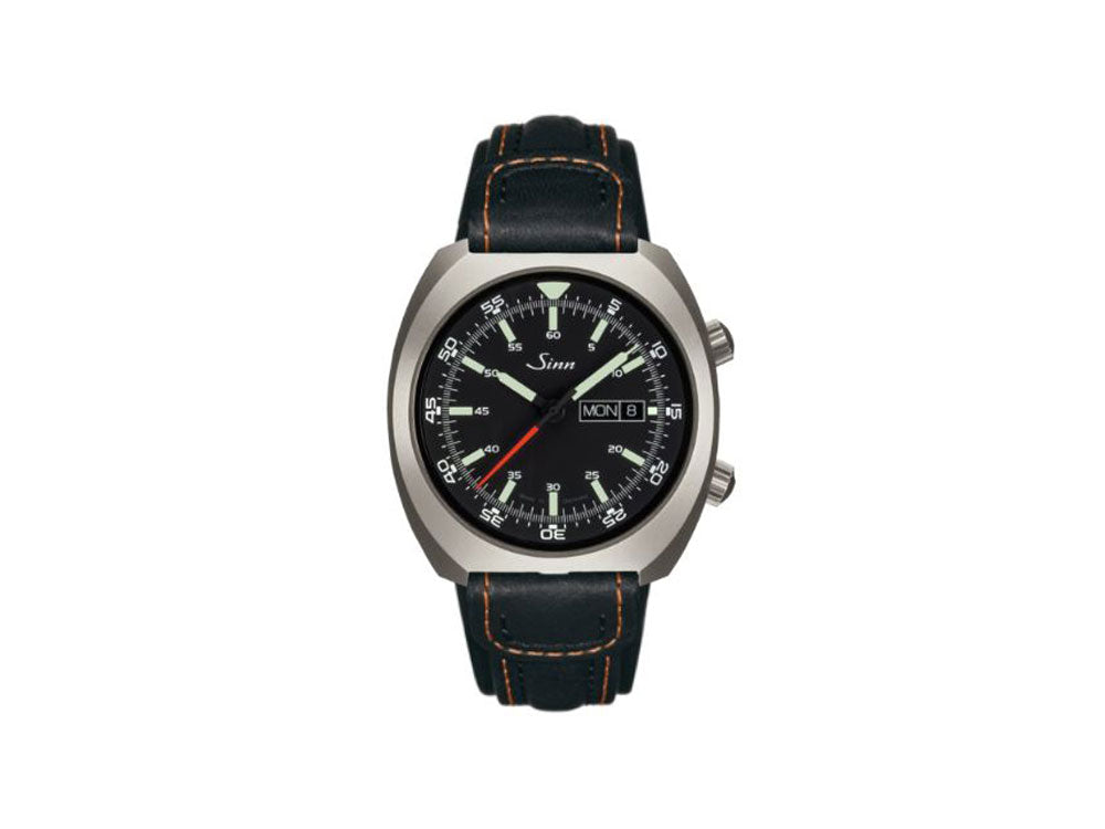 Reloj Automático Sinn 240 St, SW 220-1, 43 mm, Correa Piel, 240.010 LB101