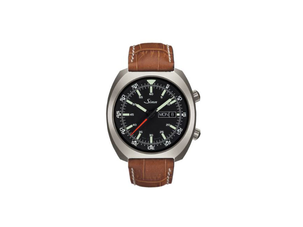 Reloj Automático Sinn 240 St, SW 220-1, Acero inoxidable, Negro, 240.010 LB9