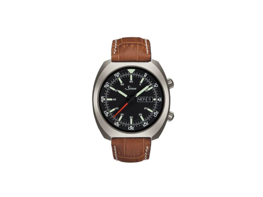 Reloj Automático Sinn 240 St, SW 220-1, Acero inoxidable, Negro, 240.010 LB9