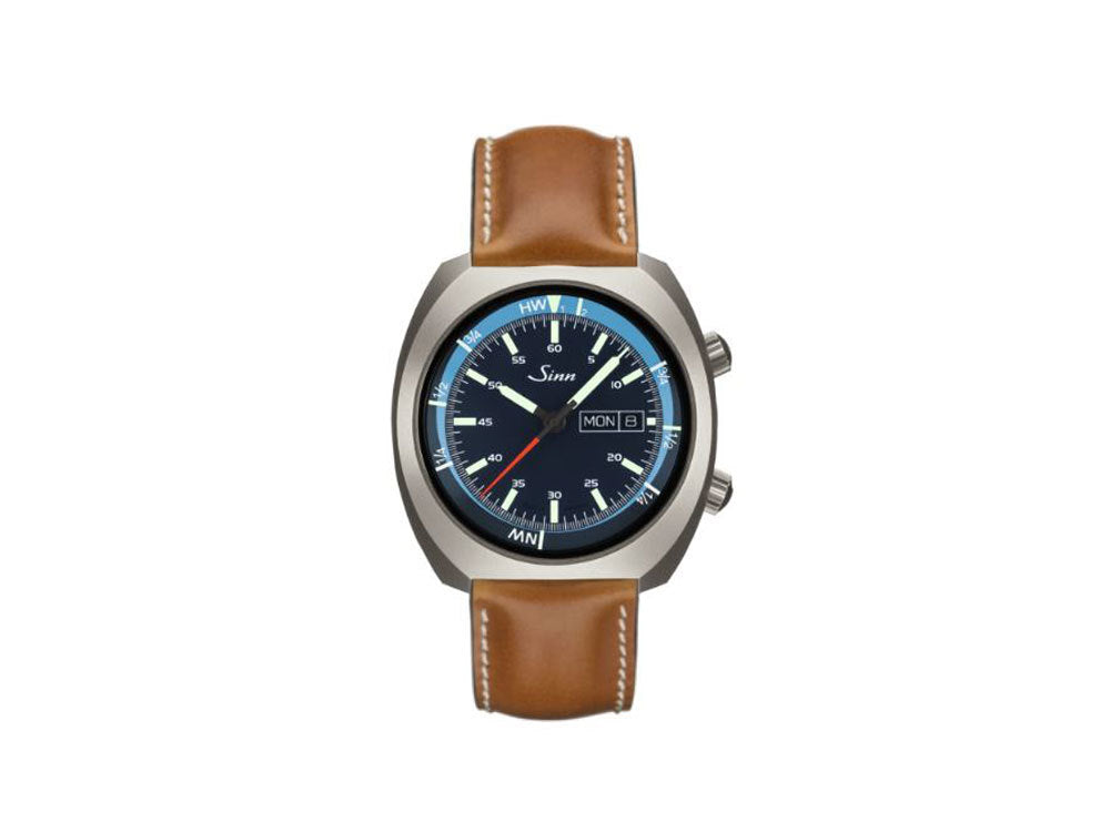 Reloj Automático Sinn 240 St GZ, SW 220-1, Acero inoxidable, Azul, 240.011 LB141