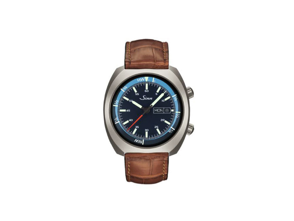 Reloj Automático Sinn 240 St GZ, SW 220-1, Acero inoxidable, Azul, 240.011 LB17