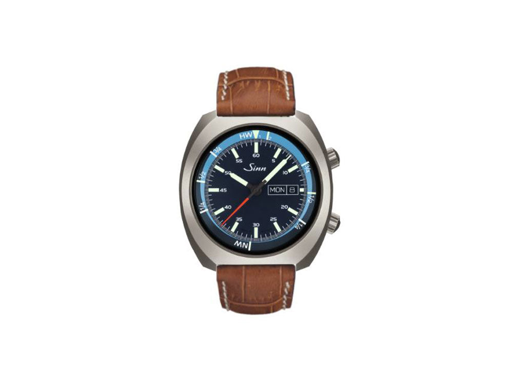 Reloj Automático Sinn 240 St GZ, Acero inoxidable pulido, Azul, 240.011 LB9