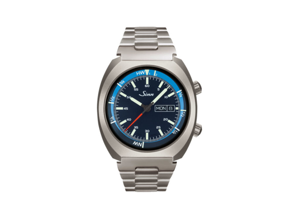 Reloj Automático Sinn 240 St GZ, SW 220-1, 43mm, Acero Inoxidable, 240.011 MB132