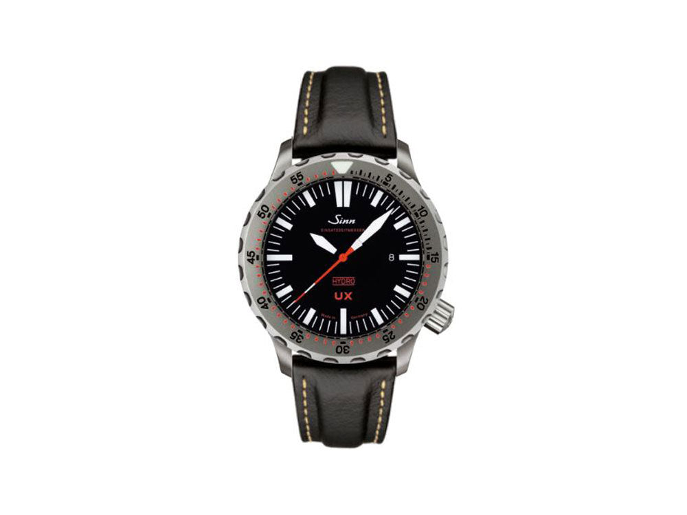 Reloj de Cuarzo Sinn UX Diving, ETA 955.652, 44mm, Negro, 403.030 LB38