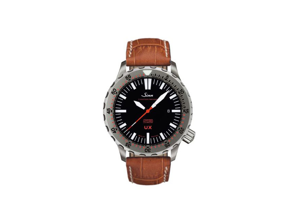 Reloj de Cuarzo Sinn UX Diving, ETA 955.652, 44mm, Negro, 403.030 LB9