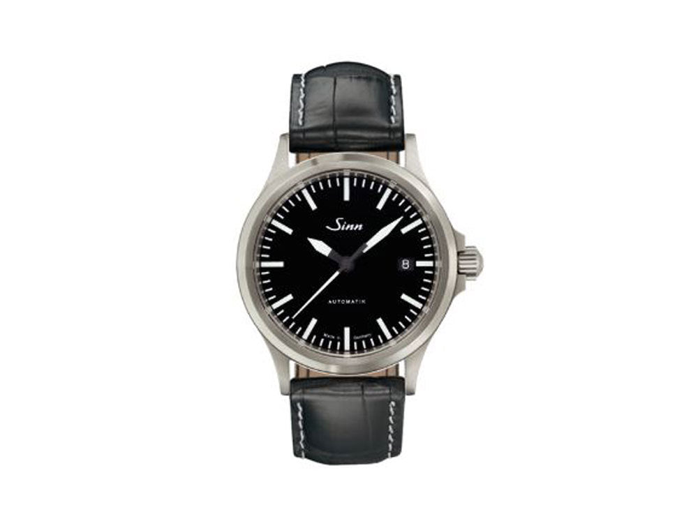 Reloj Automático Sinn 556 I, Negro, Correa de piel, 556.010 LB1