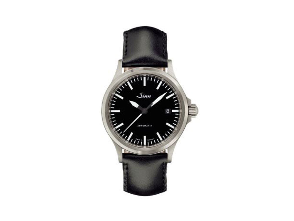 Reloj Automático Sinn 556 I, Negro, Correa de piel, 556.010 LB33