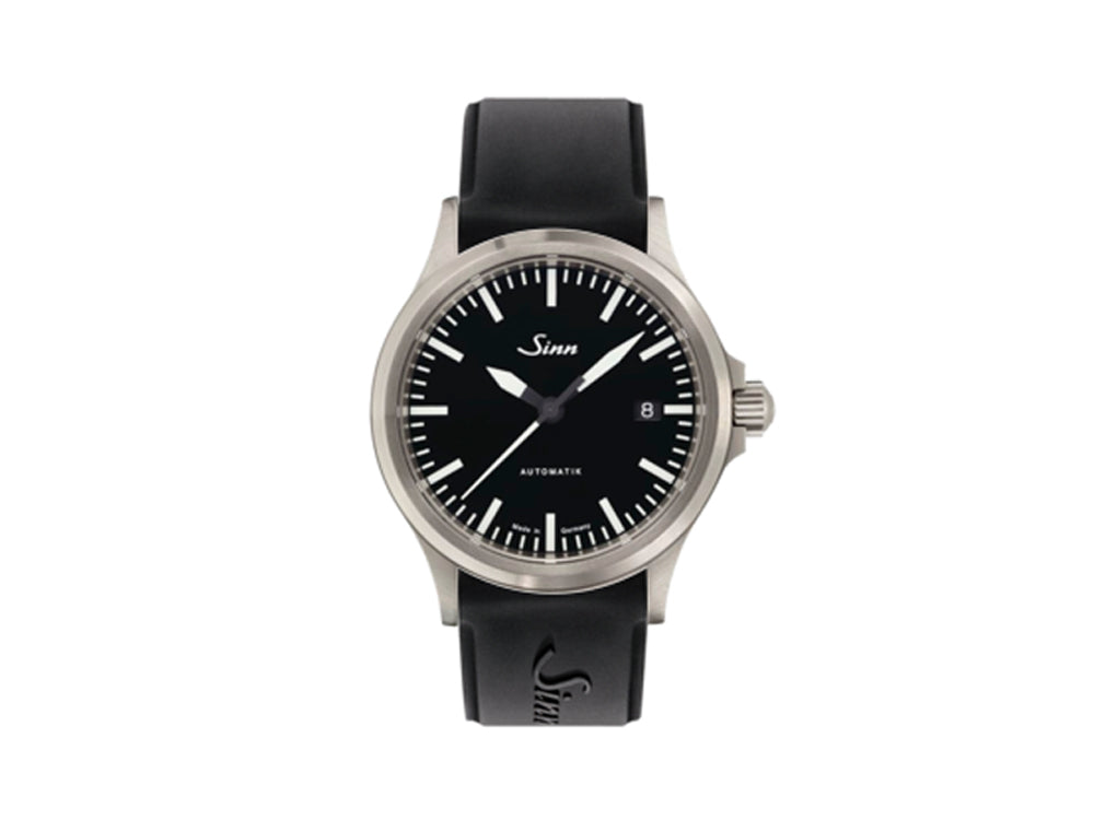 Reloj Automático Sinn 556 I, Negro, Silicona, Cierre largo, 556.010 SI42