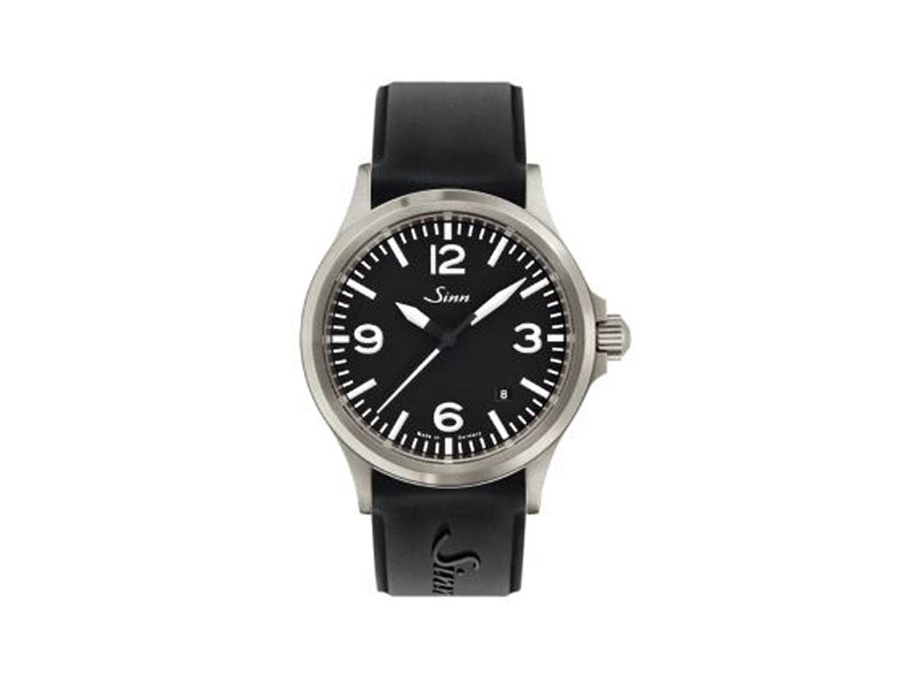 Reloj Automático Sinn 556 A, Negro, Correa de silicona, 556.014 SI44