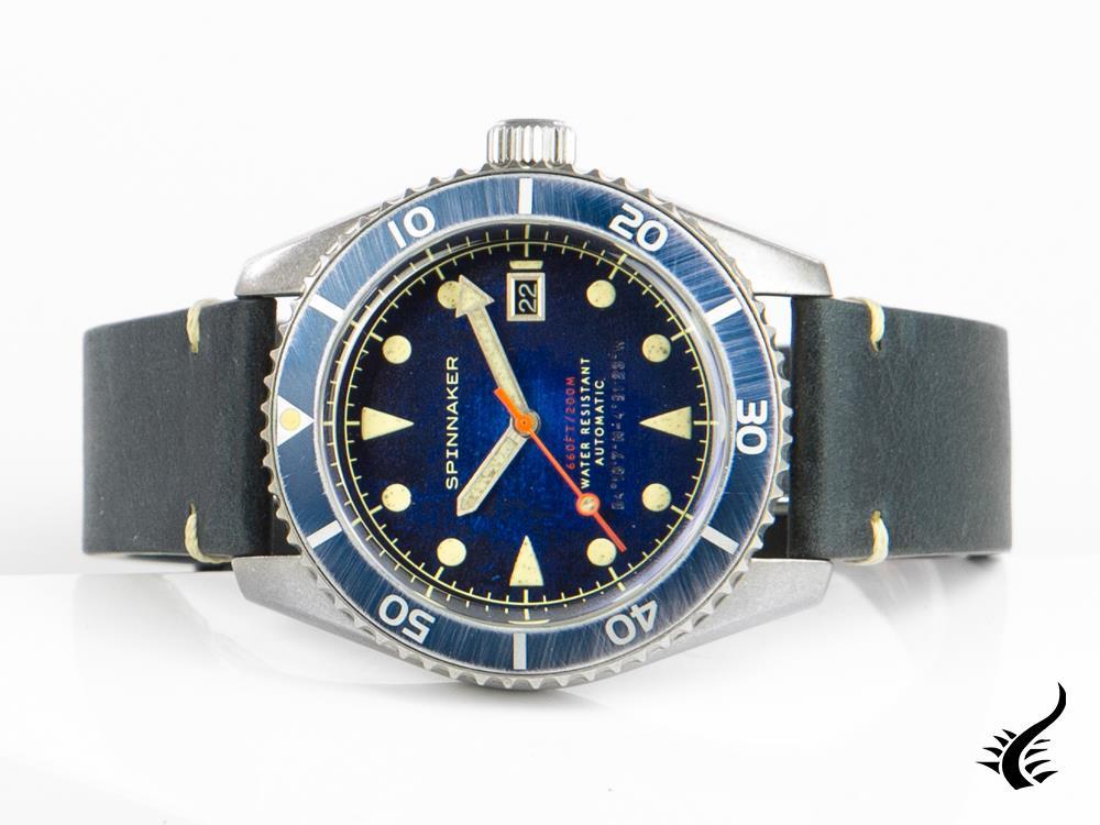 Reloj Automático Spinnaker Wreck, Azul, 44 mm, 20 atm, SP-5089-02