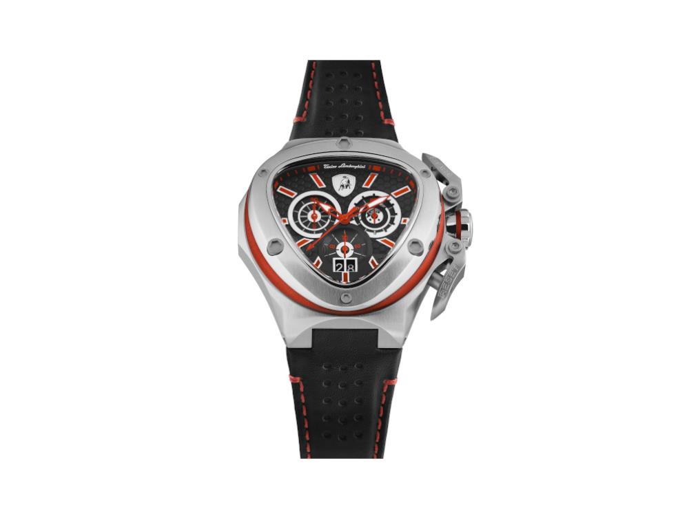 Reloj de Cuarzo Tonino Lamborghini Spyder X Rojo SS, 53 mm, Crono, T9XA-SS