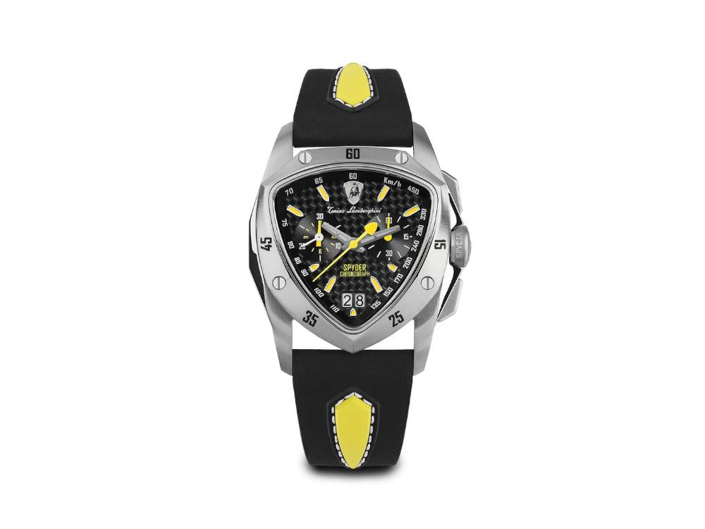Reloj de Cuarzo Tonino Lamborghini New Spyder Yellow, 43 mm, Crono, TLF-A13-2