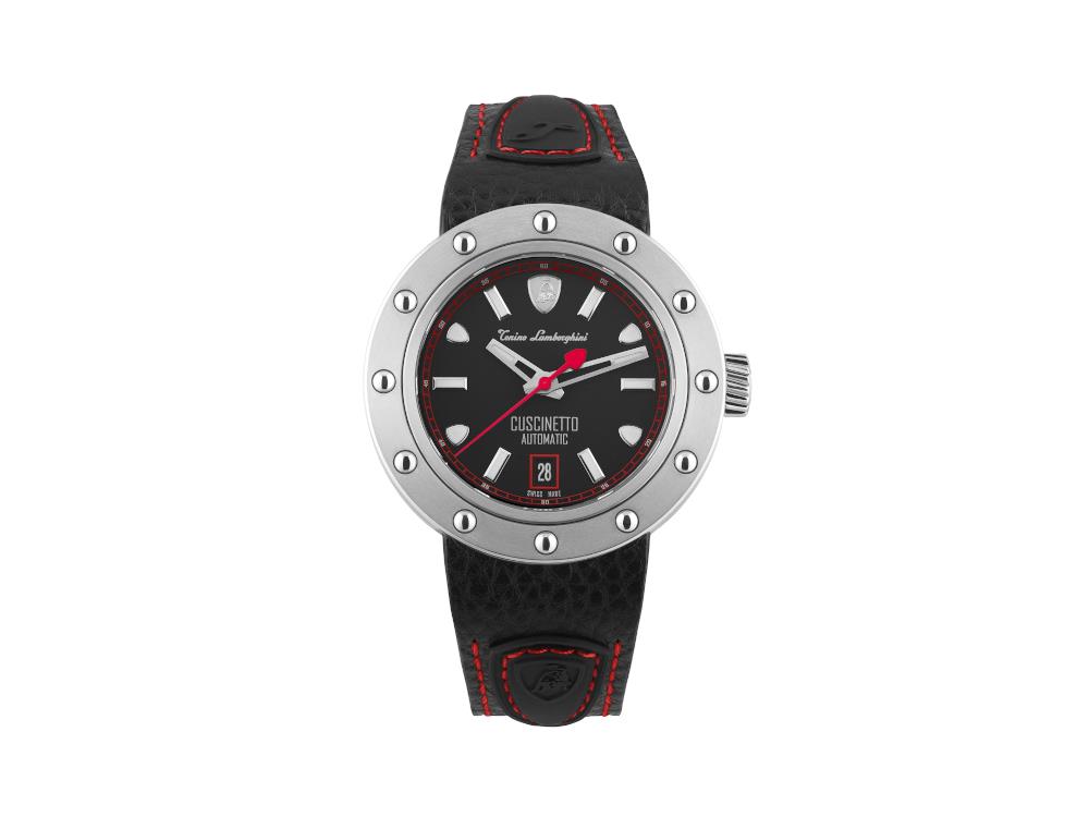 Reloj Automático Tonino Lamborghini Cuscinetto Rojo, Titanio, 42 mm, TLF-T01-2