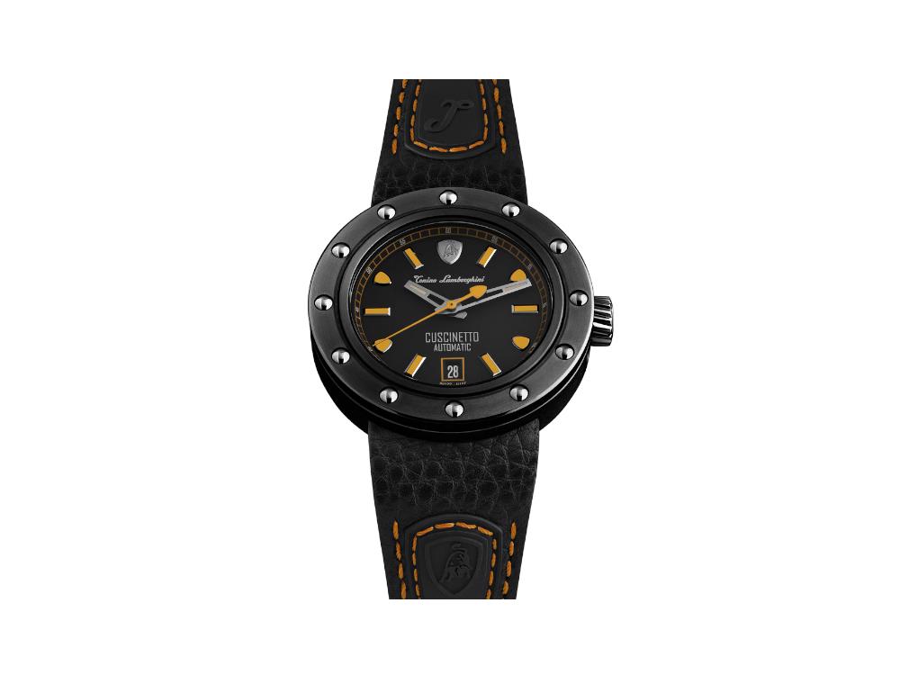 Reloj Automático Lamborghini Cuscinetto Naranja, Titanio, 42 mm, TLF-T01-3
