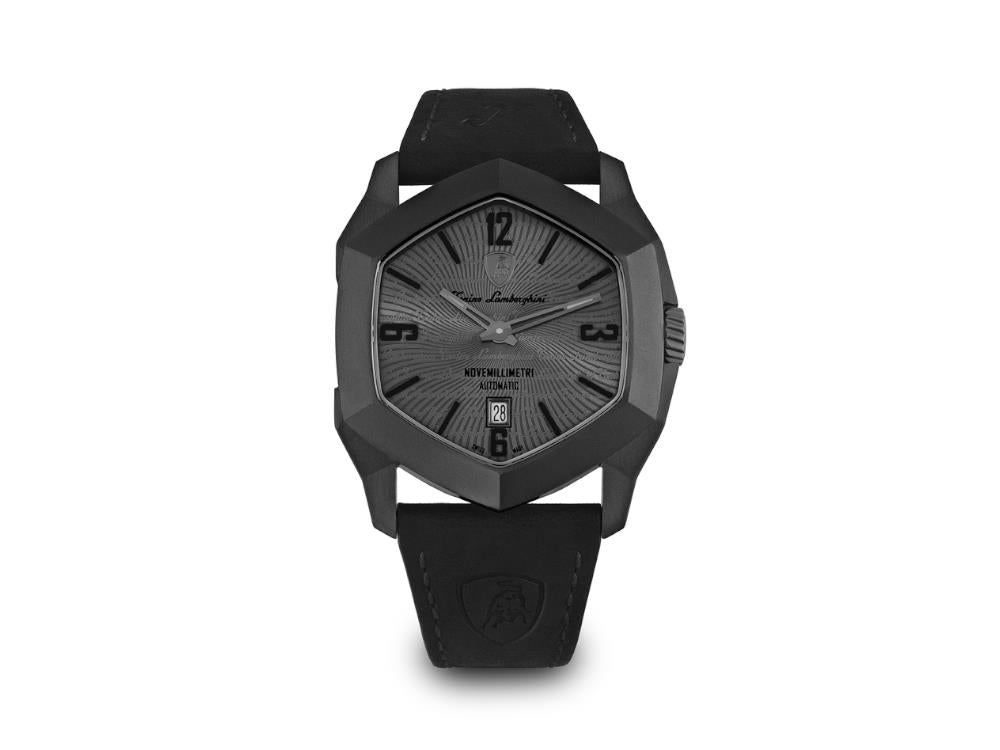 Reloj Automático Lamborghini Novemillimetri Gris, Titanio, 43 mm, TLF-T08-1