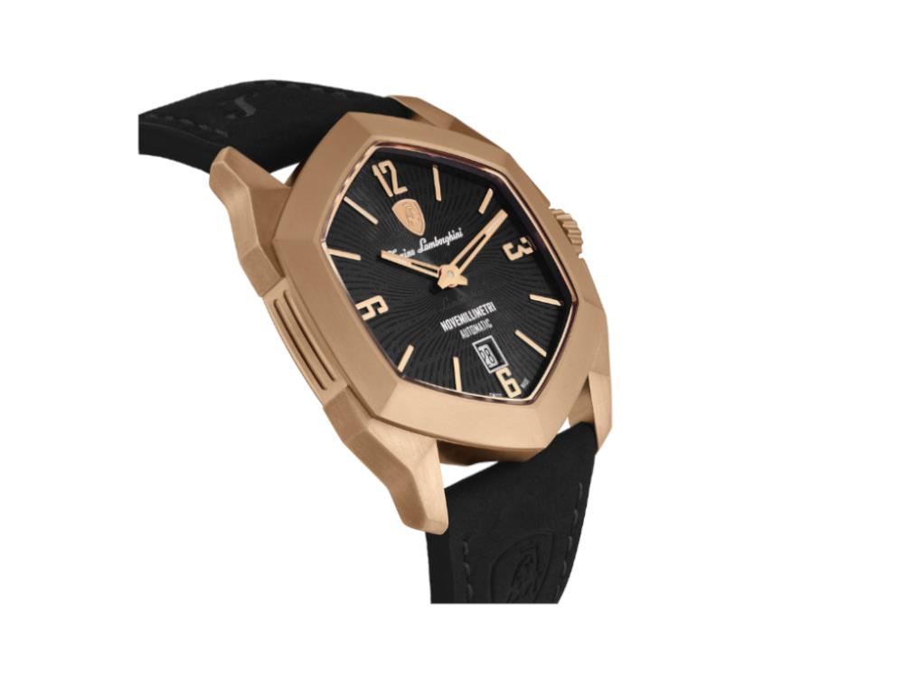 Reloj Automático Lamborghini Novemillimetri Oro Rosa, Titanio, 43 mm, TLF-T08-4