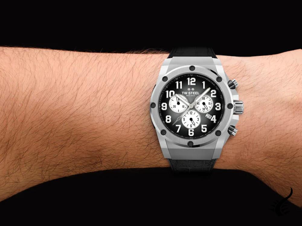Reloj de Cuarzo TW Steel Ace Genesis, Gris, 44 mm, Edición Limitada, ACE130