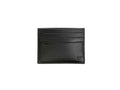 Tarjetero Tibaldi Leather, Piel, Algodón, Negro, 7 Tarjetas, LTM-CCC
