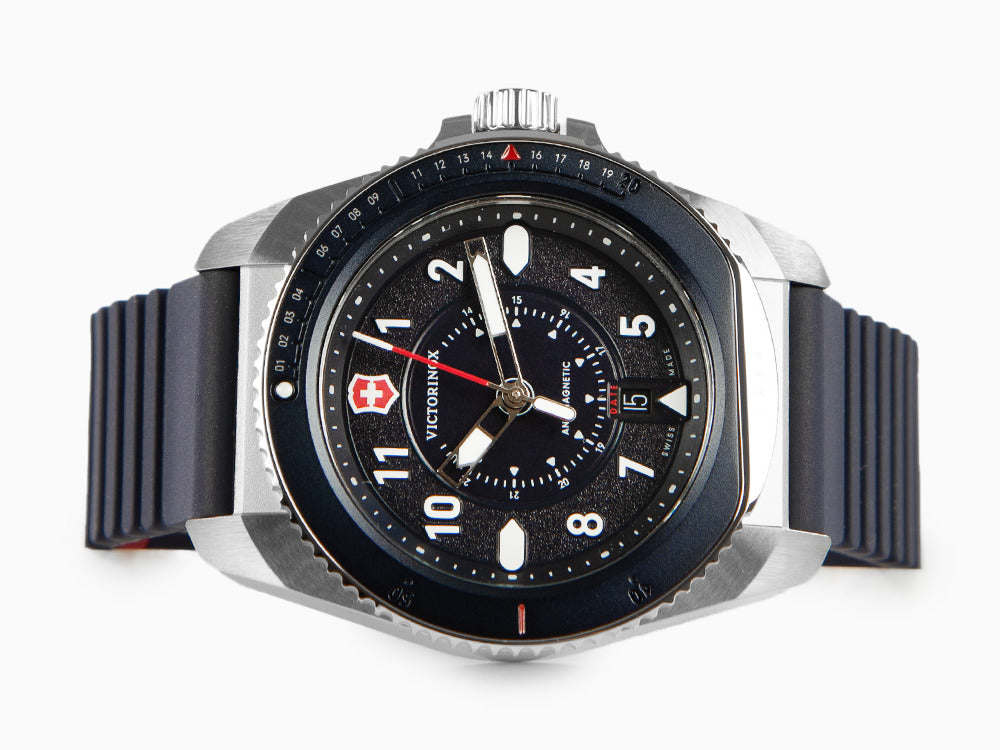 Reloj de Cuarzo Victorinox Journey, Acero Inoxidable 316L, Azul, 43 mm, V241975