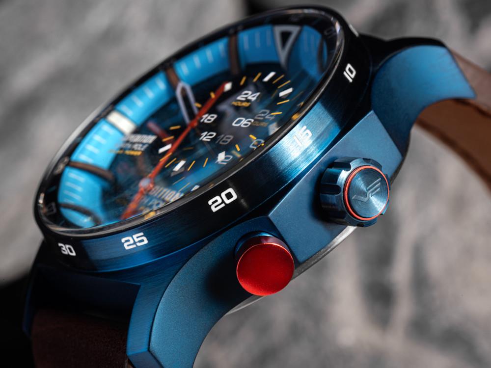 Reloj Cuarzo Vostok Europe Expedition North Pole Polar Ice, Azul, VS57-595D736