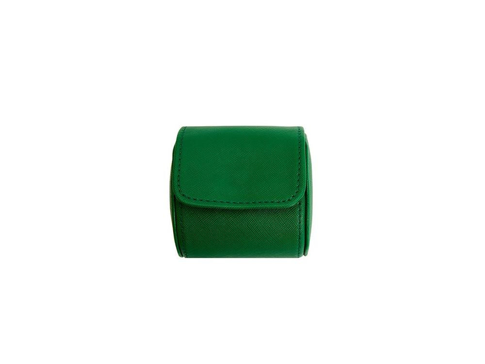 Estuche de relojes WOLF Tutti Frutti, 1 Reloj, Verde, Piel Vegana, 680143
