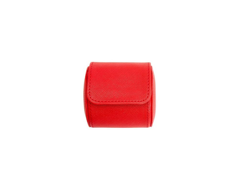 Estuche de relojes WOLF Tutti Frutti, 1 Reloj, Rojo, Piel Vegana, 680172