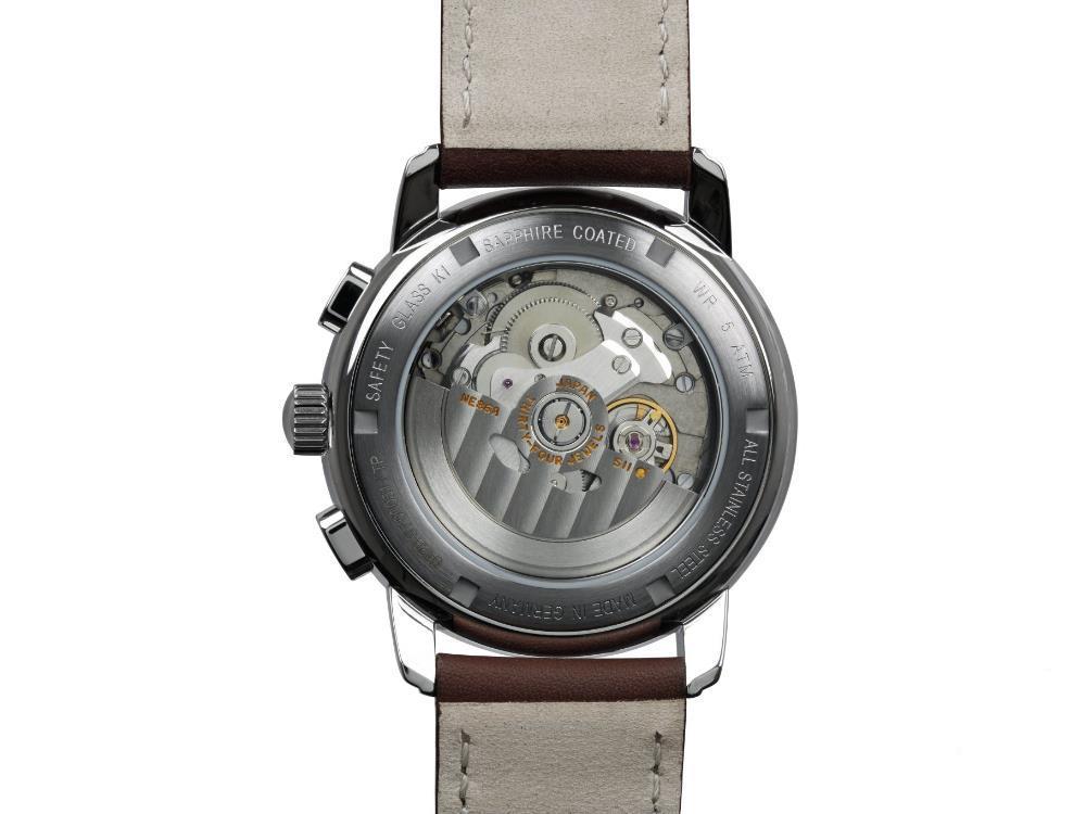 Reloj Automático Zeppelin Atlantic, Azul, 42 mm, Correa de piel, 8422-3