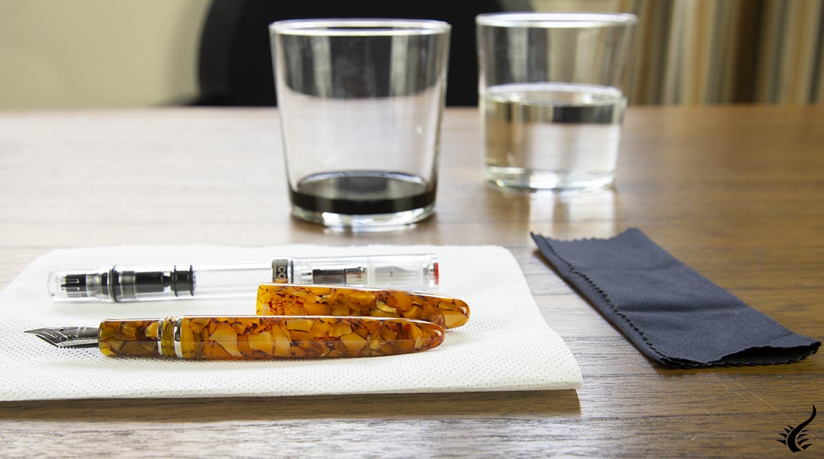 como limpiar pluma fuente