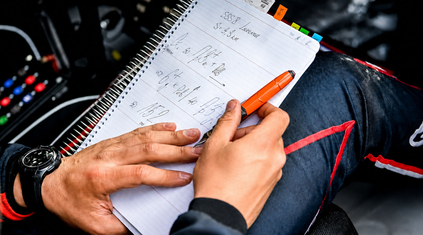 Cuando la escritura se pone al volante
