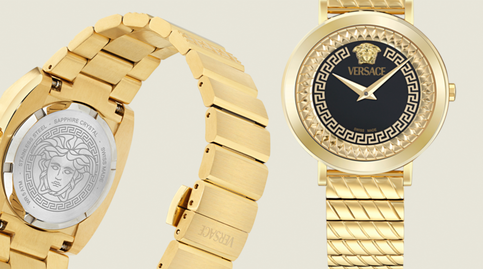 Versace: estilo italiano con alma suiza