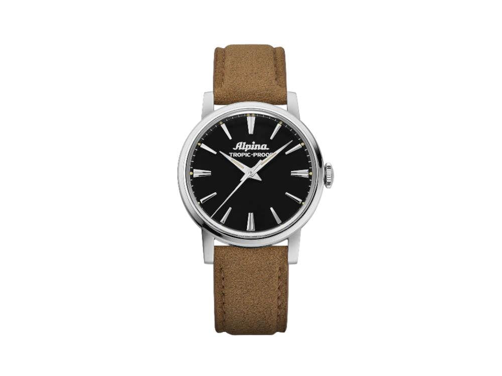 Reloj Automático Alpina Heritage Tropic-Proof Handwinding, Negro, AL-480B2H6