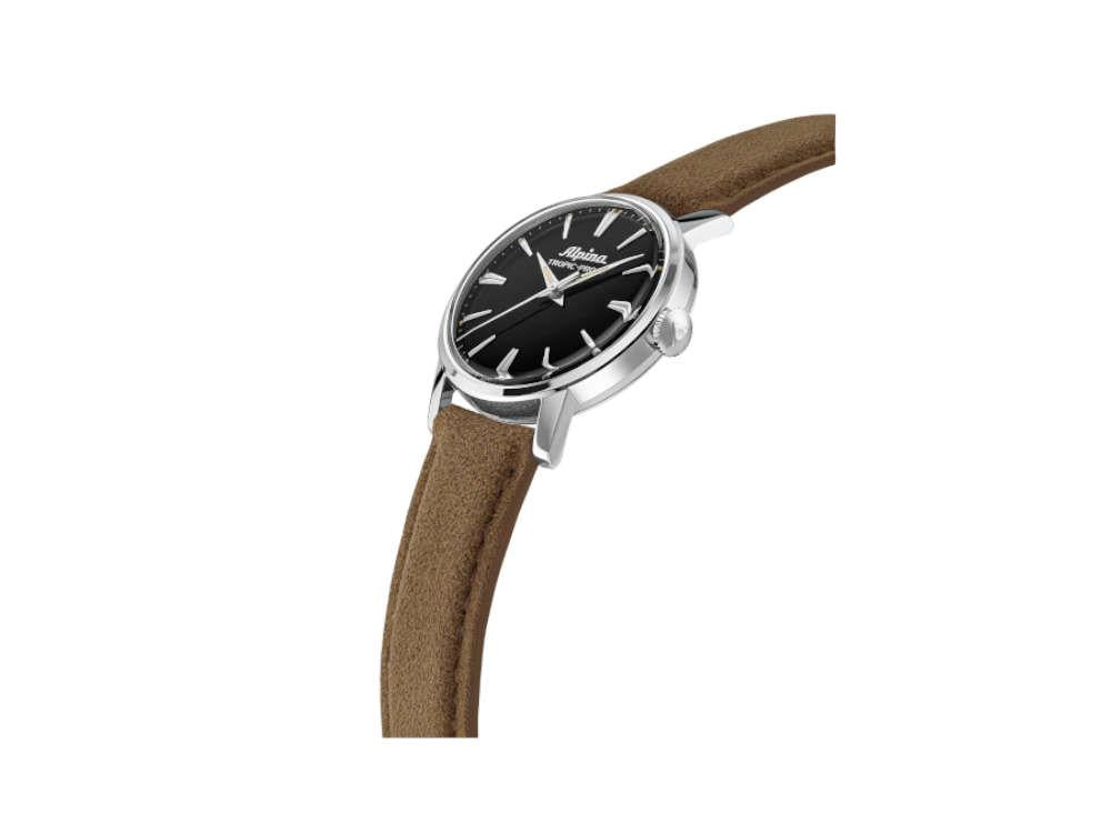 Reloj Automático Alpina Heritage Tropic-Proof Handwinding, Negro, AL-480B2H6