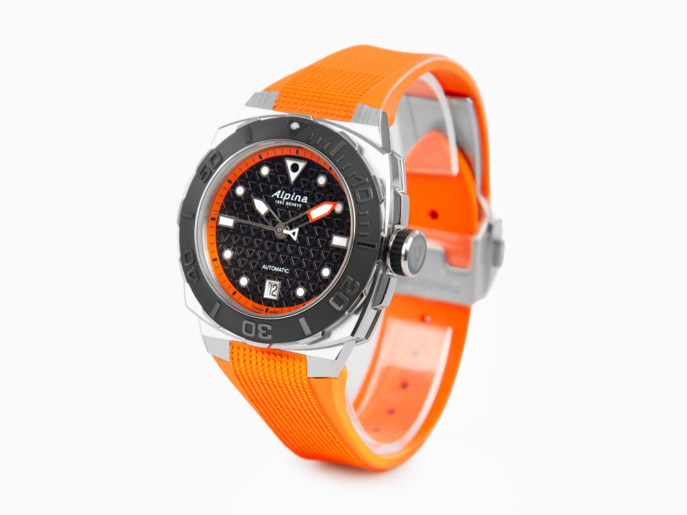Reloj Automático Alpina Seastrong Diver Extreme, Naranja, 39 mm, AL-525BO3VE6