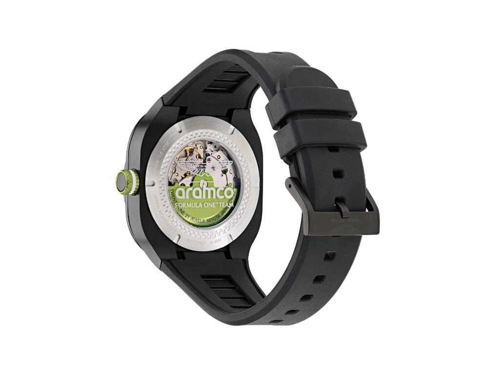 Reloj Automático Aston Martin F1 Team  CMB, Negro, 42 mm, MTFC1F601