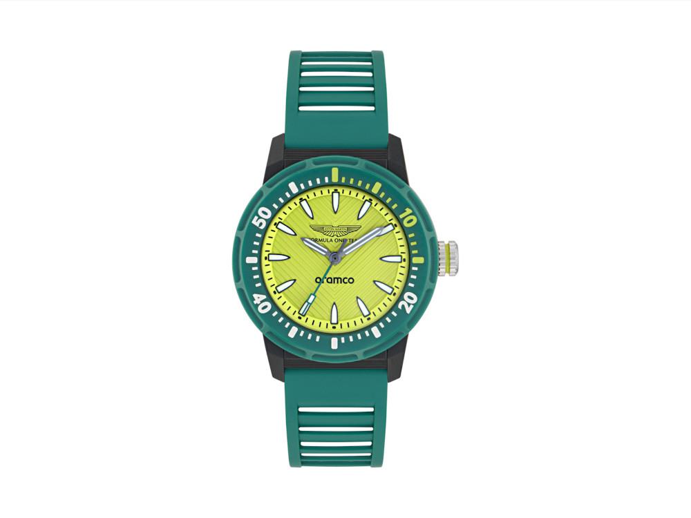 Reloj de Cuarzo Aston Martin PDK-F1 Team, Verde, 40 mm, MTFK1F501