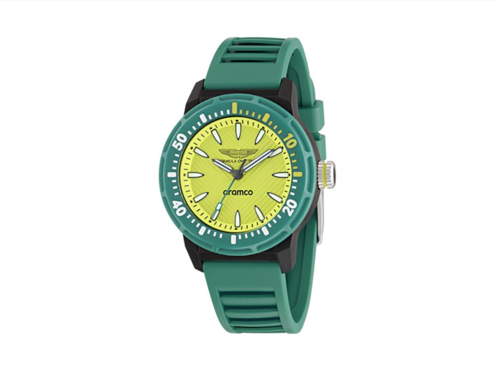 Reloj de Cuarzo Aston Martin PDK-F1 Team, Verde, 40 mm, MTFK1F501