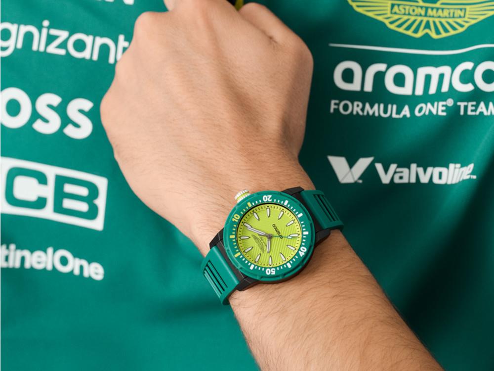Reloj de Cuarzo Aston Martin PDK-F1 Team, Verde, 40 mm, MTFK1F501