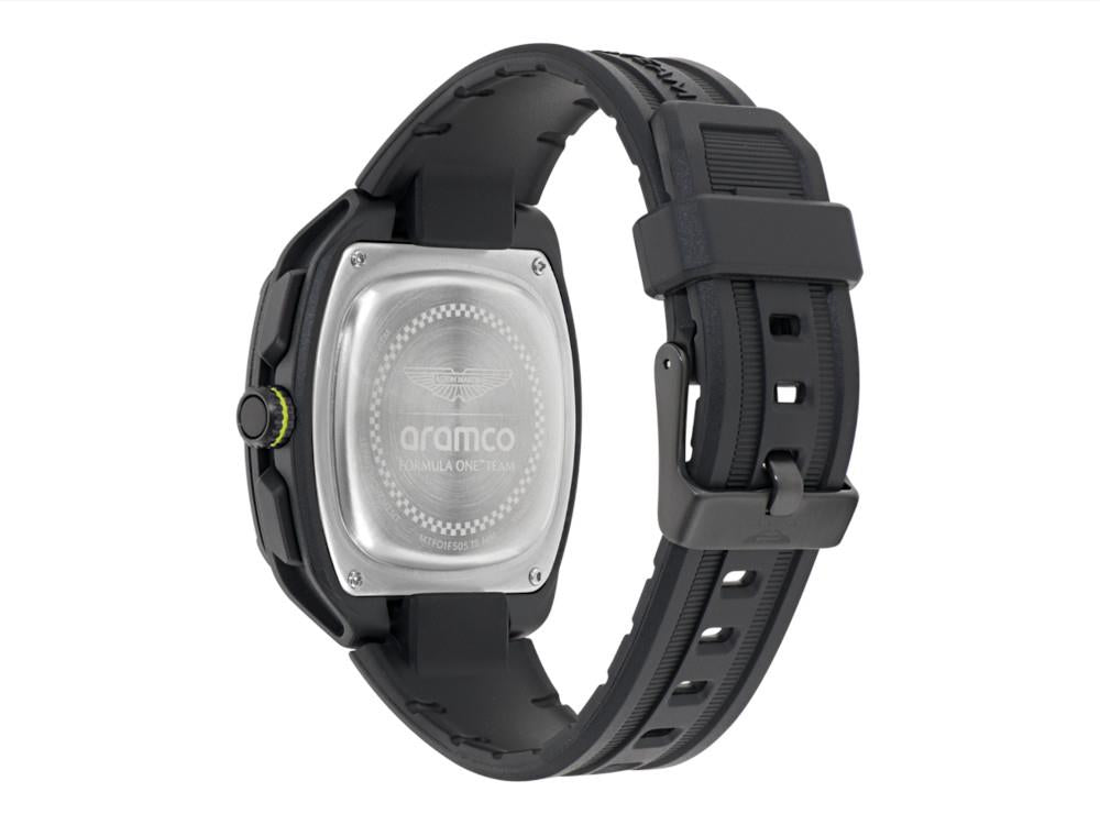 Reloj de Cuarzo Aston Martin OVR W F1 Team, Negro, 41 mm, Cronógrafo, MTFO1F505