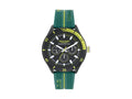 Reloj de Cuarzo Aston Martin PIT W F1 Team, Negro, 46 mm, Cronógrafo, MTFP1F501
