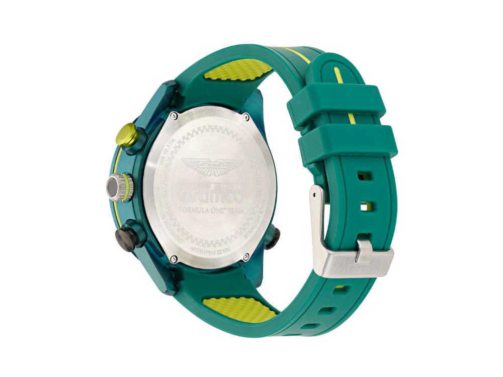 Reloj de Cuarzo Aston Martin F1 Team KRS, Negro, 44 mm, Cronógrafo, MTFR1F602