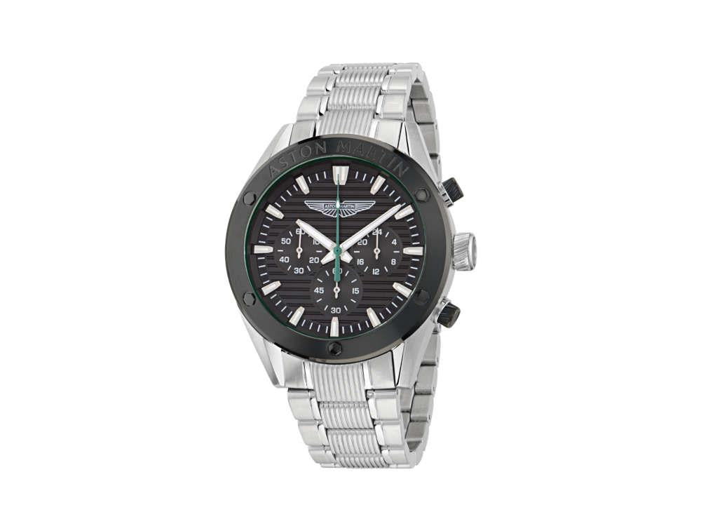 Reloj de Cuarzo Aston Martin Icon BST, Negro, 45 mm, Cronógrafo, MTIB1F501
