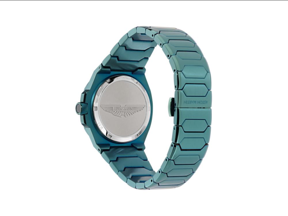 Reloj de Cuarzo Aston Martin Icon GPQ , Acero reciclado, Negro, 42 mm, MTIG2S606