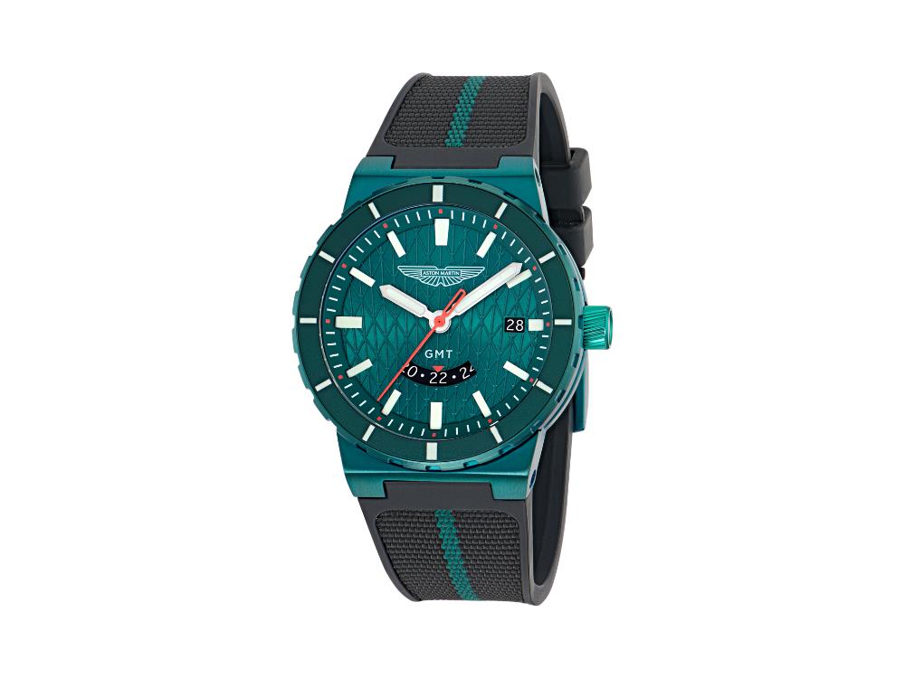 Reloj Automático Aston Martin Icon MNF GMT , Verde, 41 mm, MTIM1F605