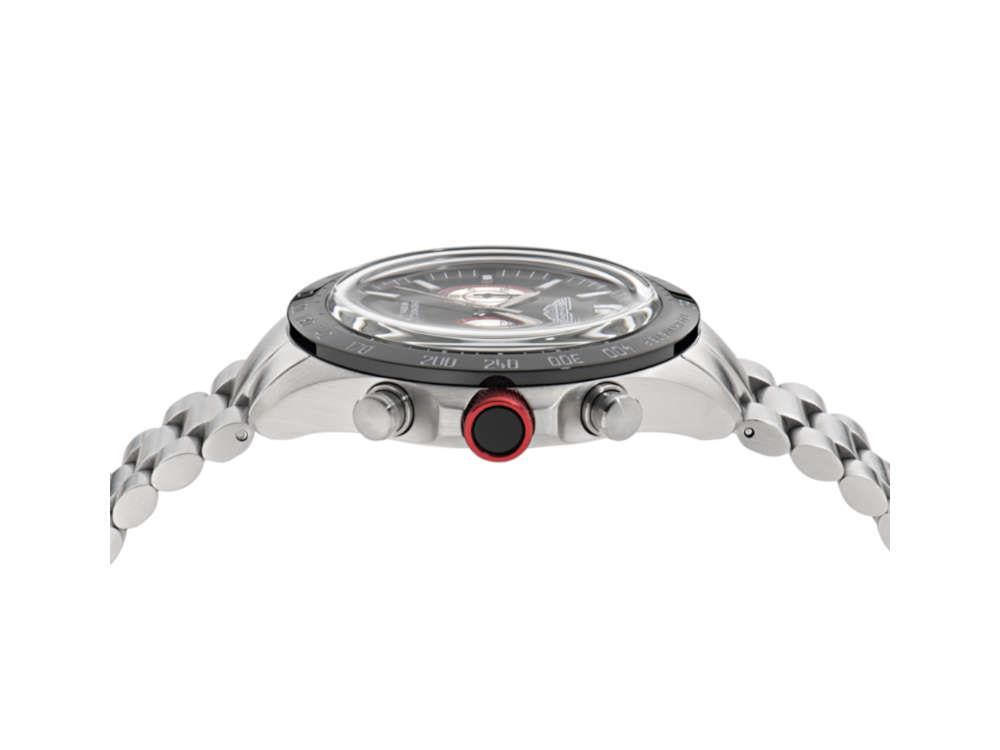 Reloj de Cuarzo Aston Martin Icon SPT, Negro, 44 mm, Cronógrafo, MTIS1F501